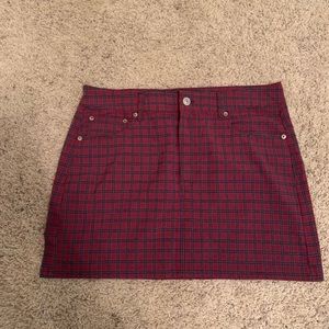 American Eagle plaid skirt